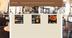Desktop Screenshot of casacalienterestaurant.com